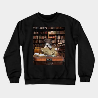 Frenchie Bookstore Crewneck Sweatshirt